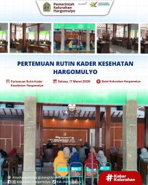 PERTEMUAN RUTIN KADER KESEHATAN BULAN MARET 2026